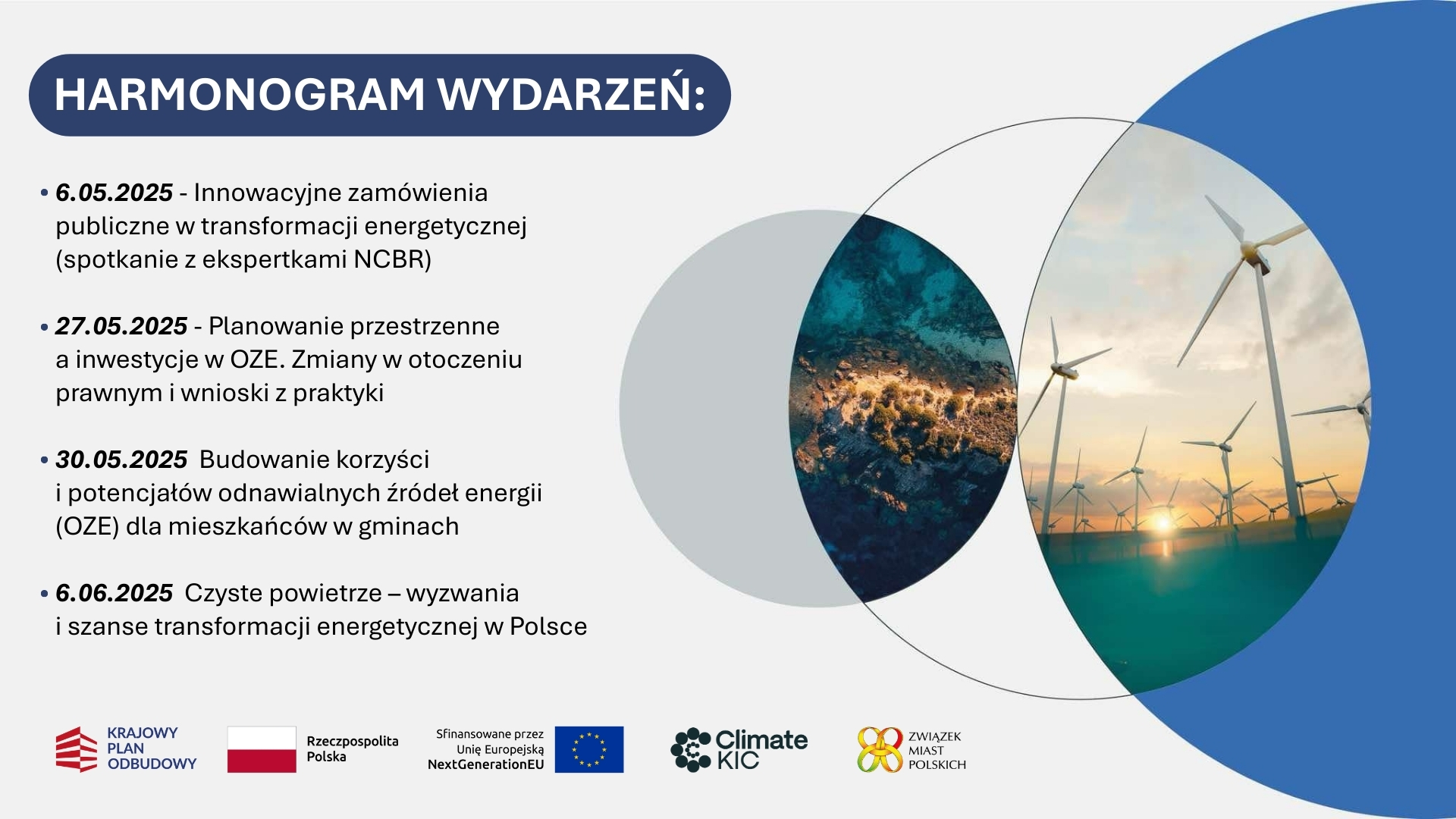 Harmonogram wydarzeń