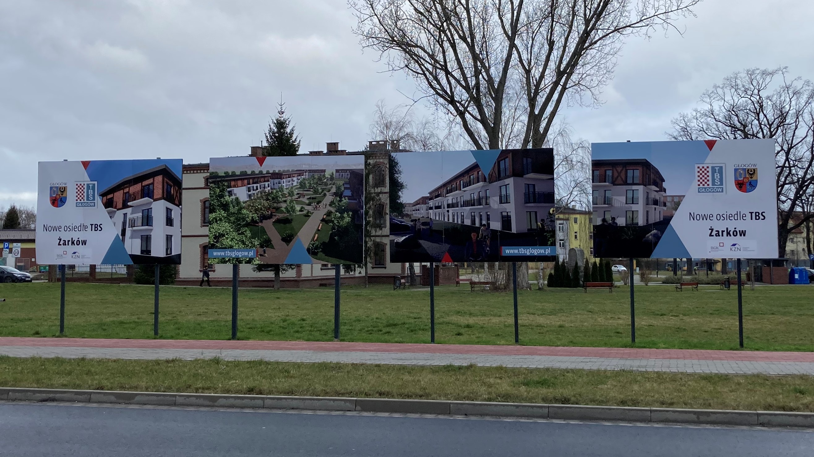 Fot. Osiedle Żarków w Głogowie, budowa mieszkań