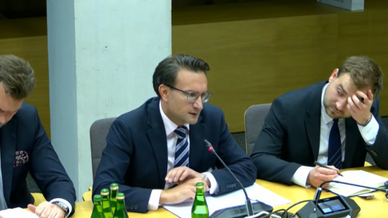 Screen z posiedzenia sejmowej komisji samorządu terytorialnego, sejm.gov.pl