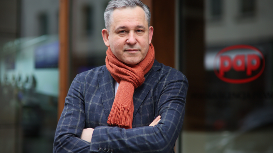 Przewodniczący Rady Fiskalnej dr Sławomir Dudek; fot. PAP/Leszek Szymański