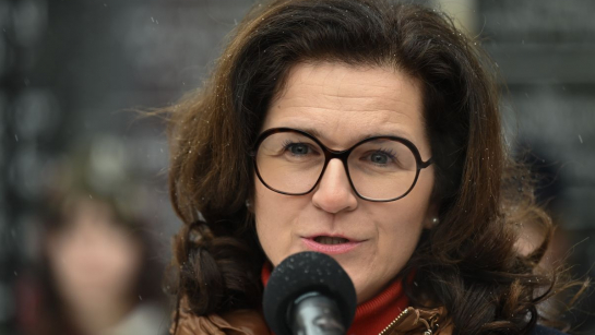 Prezydent Gdańska Aleksandra Dulkiewicz; fot. PAP/Adam Warżawa