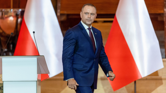 Prezydent RP Karol Nawrocki; fot. PAP/Paweł Jaskółka