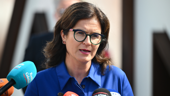 Prezydent Gdańska Aleksandra Dulkiewicz; fot. PAP/Marcin Gadomski