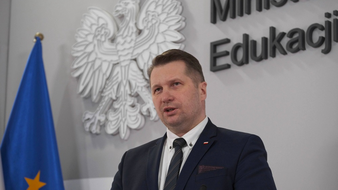 Minister edukacji i nauki Przemysław Czarnek, fot. PAP/Mateusz Marek