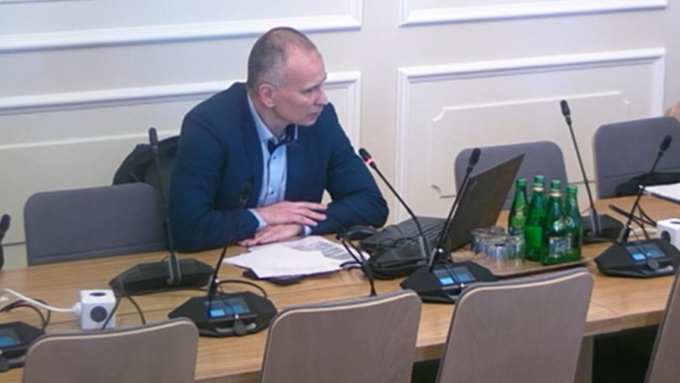 Screen z posiedzenia sejmowej podkomisji, fot. Sejm