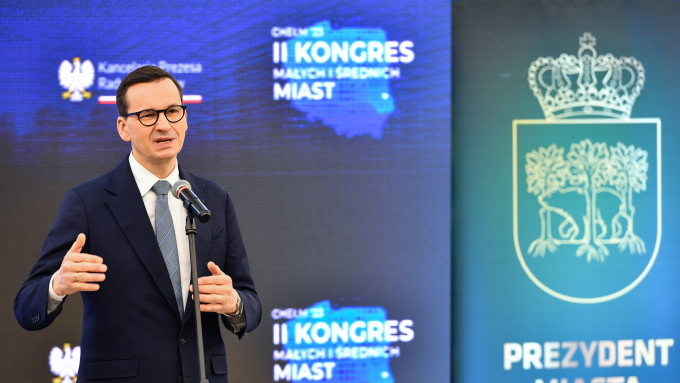 Na zdj. Premier Mateusz Morawiecki Fot.PAP/Wojtek Jargiło