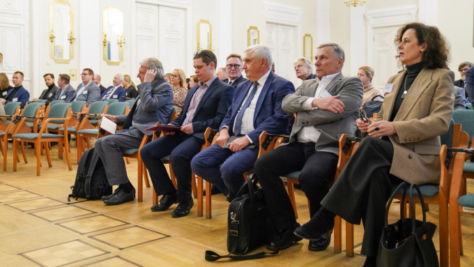 Konferencja ZMP z udziałem wiceministra finansów Jarosława Nenemana, fot. P.Gromadzki/UMBiałystok