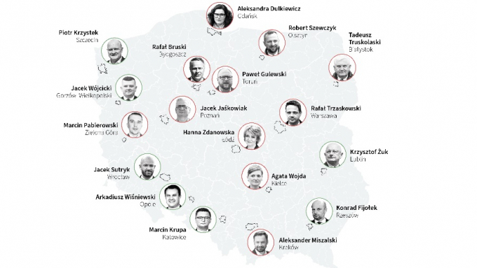 W drugiej turze wyborów samorządowych 21 kwietnia br. Polacy wybierali 748 wójtów, burmistrzów i prezydentów; Fot. PAP