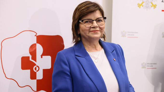 Minister zdrowia Izabela Leszczyna;  fot. PAP/Leszek Szymański