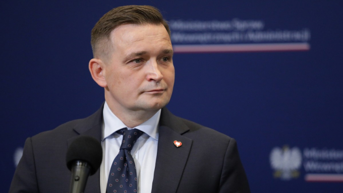 Wiceminister rozwoju i technologii Michał Jaros; fot. PAP/Tomasz Gzell