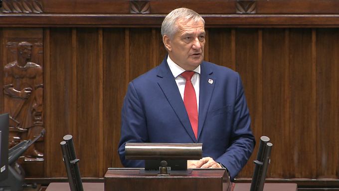 Sejm/wiceminister spraw wewnętrznych i administracji Wiesław Szczepański