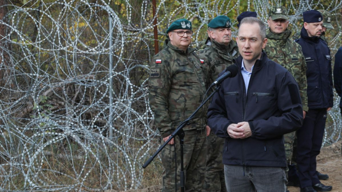 Wiceminister obrony narodowej Cezary Tomczyk; fot. PAP/Artur Reszko