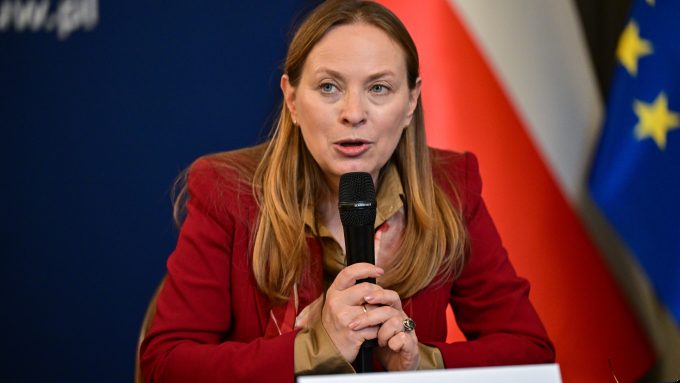 Minister funduszy i polityki regionalnej Katarzyna Pełczyńska-Nałęcz; fot. PAP/Maciej Kulczyński