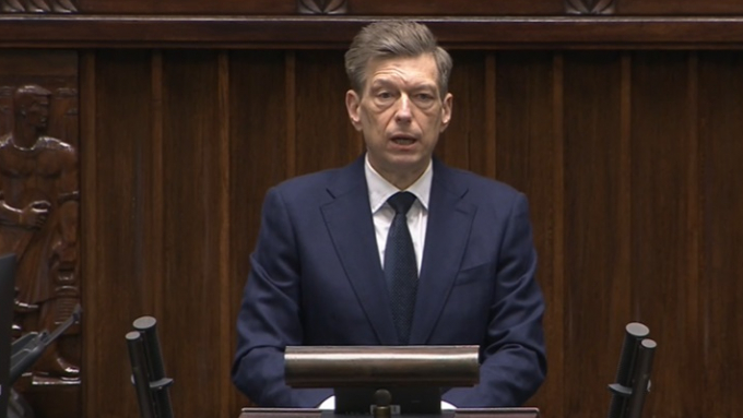 Kadr z transmisji obrad Sejmu, sejm.gov.pl 