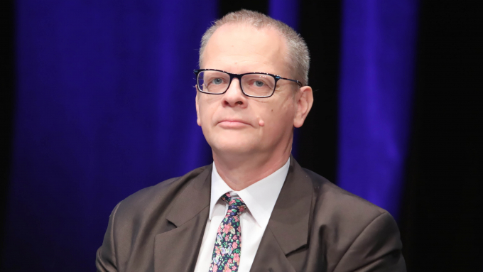 Dyrektor NIST prof. Paweł Swianiewicz; fot. PAP/Wojciech Olkuśnik