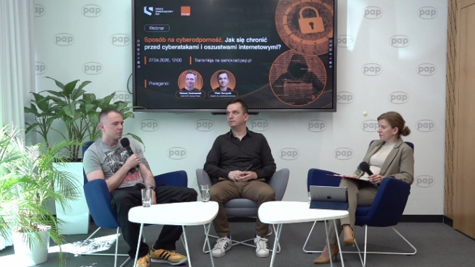 Webinar "Sposób na cyberodporność. Jak się chronić przed cyberatakami i oszustwami internetowymi?"
