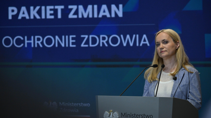 Minister zdrowia Jolanta Sobierańska-Grenda; fot. PAP/Piotr Nowak