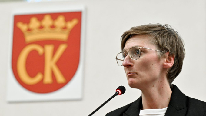 Prezydentka Kielc Agata Wojda; fot. PAP/Piotr Polak