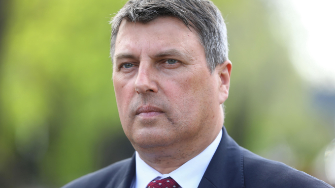 Prezes Unii Miasteczek Polskich Grzegorz Cichy, fot. PAP/Rafał Guz