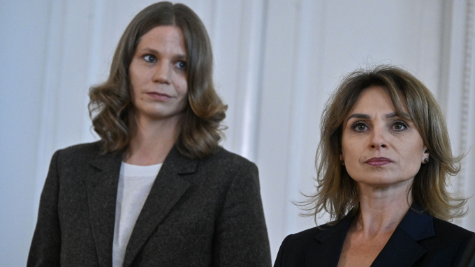 Nowe wiceprezydentki stolicy Magdalena Młochowska i Izabela Marcewicz-Jendrysik, fot. PAP/Piotr Nowak