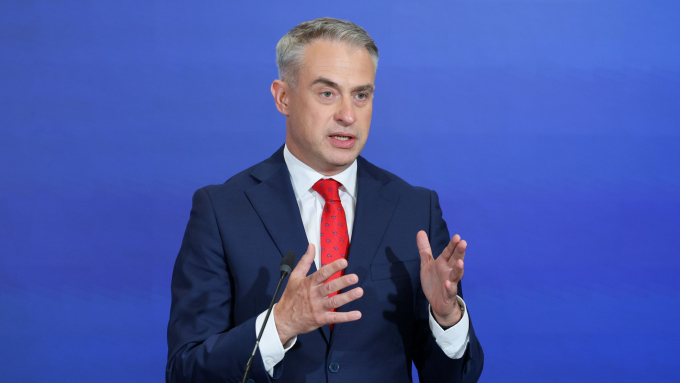 Wicepremier i minister cyfryzacji Krzysztof Gawkowski , fot. PAP/Paweł Supernak